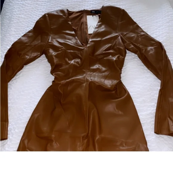 chinese dress ladies Zara Women Faux leather jacket 4369/248/800 (X-Small): Buy Online at Best  Price in UAE